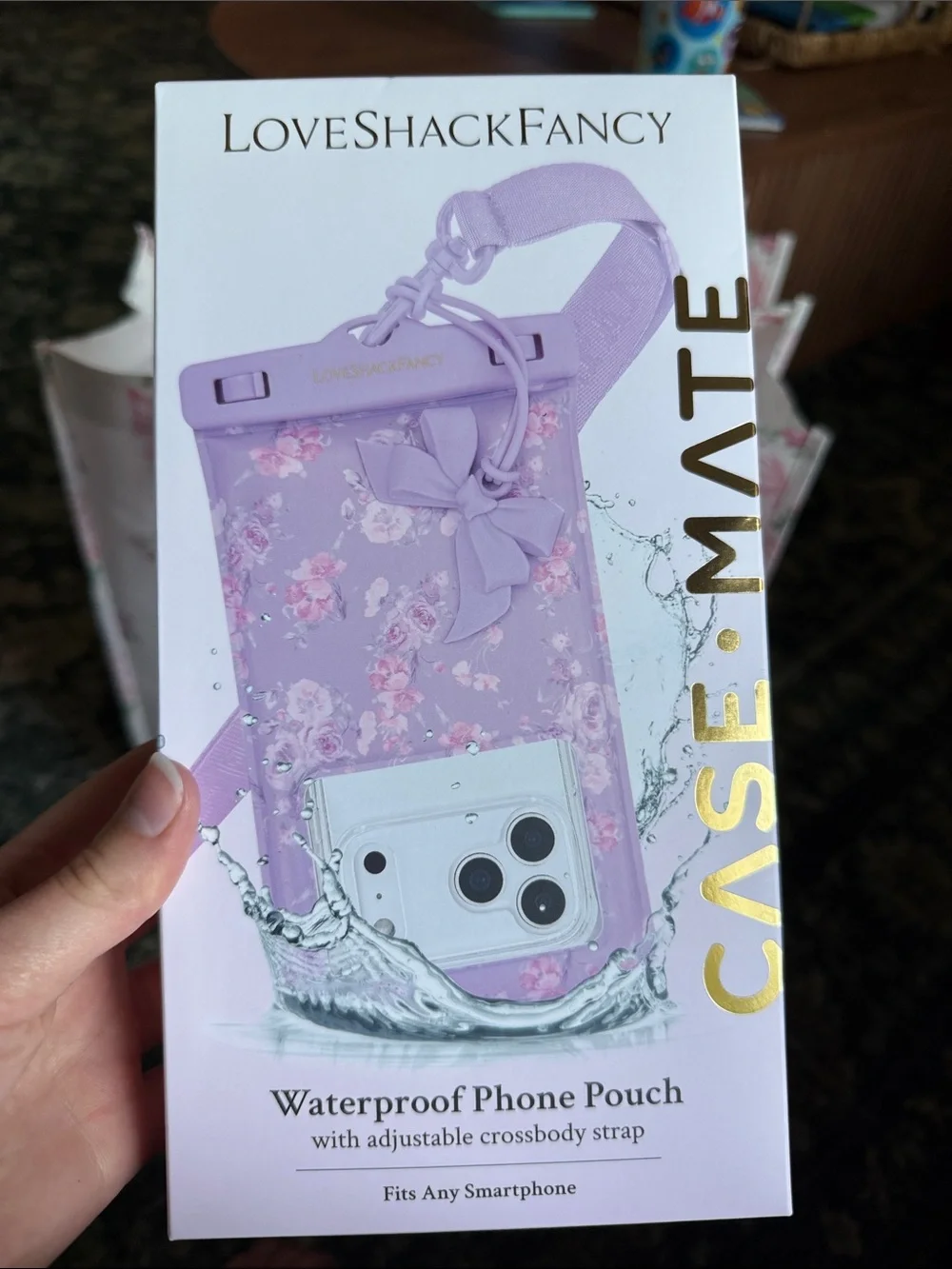 Case Mate Loveshackfancy x Target waterproof case